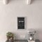Flash Furniture Whitewashed Magnetic Hanging Chalkboard, 10PK 10-HGWA-GDIS-CRE8-662315-GG - alternate 2